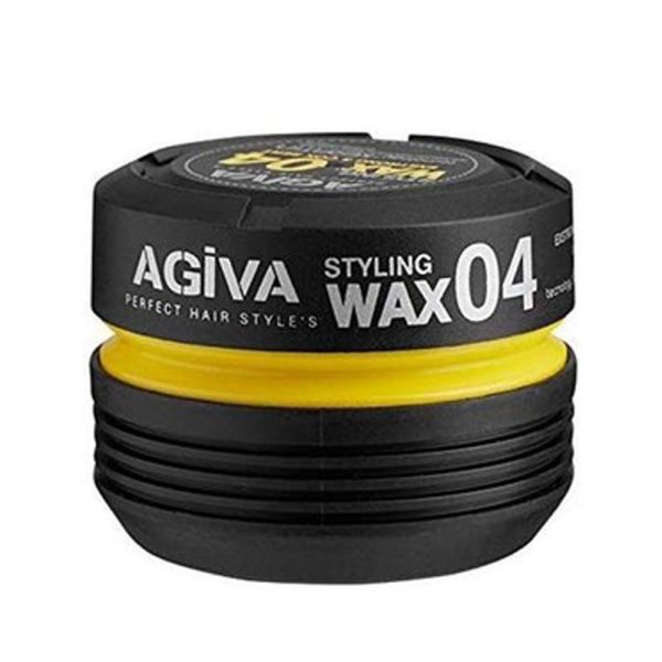 ژل واکس مو آگیوا ۰۴ سیاه مدل175ml) AGIVA STYLING WAX 04)