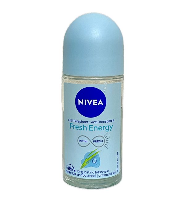 رول ضد تعریق زنانه نیوآ فرش انرژی48h NIVEA Fresh Energy 50ml