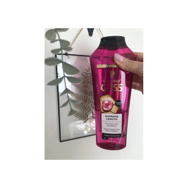 شامپو گلیس مدل  GLISS SUPREME LENGTH حجم 500 میل