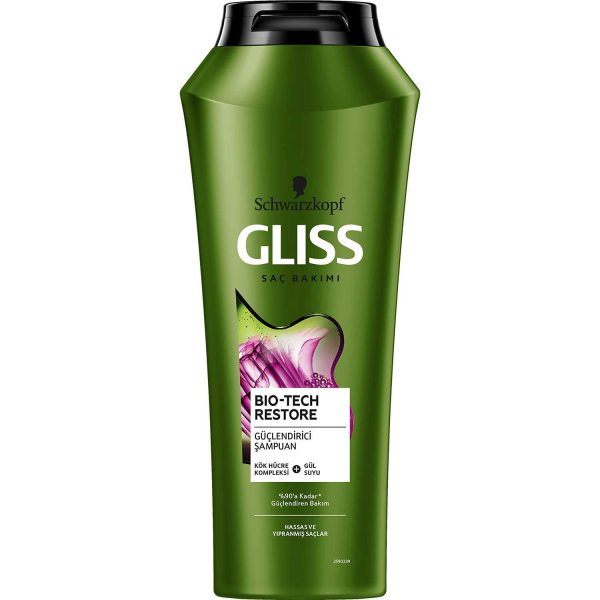 شامپو گلیس GLISS SAMPUAN Bio-Tech Restore Guclendirici
