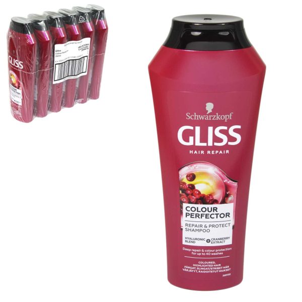 شامپو گلیسGLISS Color Perfector حجم 500 میلی لیتر